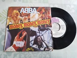 Vinyl 45 Tours Abba Money Money Money ! Vinyl super état.