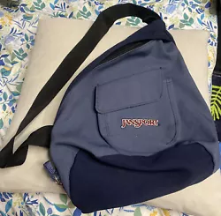 JanSport Half Pint Mini Backpack Sling Blue.