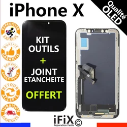 • Vitre tactile assemblée avec lécran LCD JK In-Cell de qualité dOLED. LCD pré monté sur vitre tactile sans...
