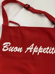 Buno Appetito saying, BBQ Barbecue Grilling / Cooking Apron. Heavy weight cotton. Adjustable neck strap. Brand new....