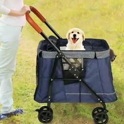 Easily guide pets through the front zipper entrance, or use the rear zipper door to load and unload pets. Pets can get...