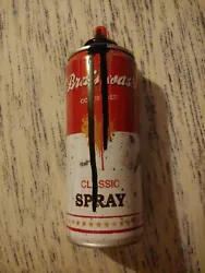 MR BRAINWASH BLACK SPRAY CAN 2013 ART. Excellent condition 147/700. Signed and Numbered with Thumb Print.