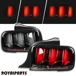 2005-2009 Ford Mustang Models Only. [Tail Light] LED Function:Brake/ Parking/ Turn Signal. Type:Tail Light Assembly....