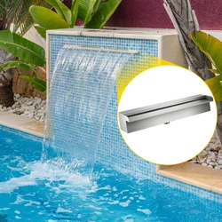 Pourquoi Choisir VEVOR ?. Fontaine de Piscine en Acier Inoxydable. La fontaine de piscine à cascade adopte une...