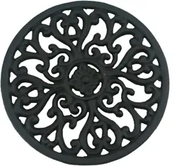 ROUND CAST IRON TRIVET FOR YOUR KITCHEN AND DINING - Our cast iron trivets will add charm to you kitchen and dinner...