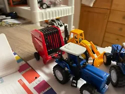 Up for sale is Tractors is used. Made of plastic.