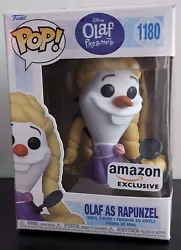 Introducing the Amazon exclusive Funko Pop Disney Olaf as Rapunzel! Fans of the hit movie Frozen and Funko Pop...