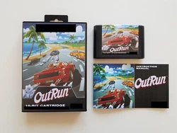 Vends jeu complet OutRun (Custom). Version PAL.