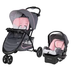 The Baby Trend EZ Ride 35 Travel System Stroller in Funfetti makes a suitable addition for new parents. This set...