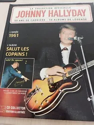 Cd+ Livret.. Johnny Hallyday. La Collection Officielle 1961..Salut Les Copains...
