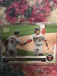 2021 Topps NOW MLB Card #240 Trevor Larnach. Condition is 