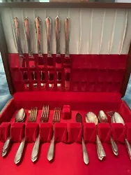 Community Plate Vintage Silverware set serial 2149.  The set is not complete but has is in good condition with...