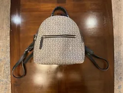 Guess Backpack Purse Grey and Black!. Good quality rare colors!