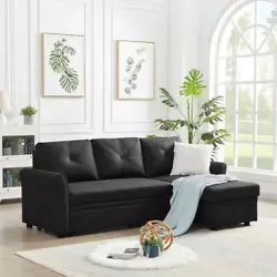 ✔ Perfect Storage Space: This sectional sofa with storage chaise will make the perfect addition to your den or living...