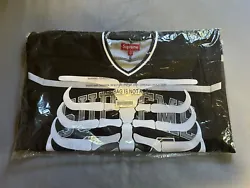 Supreme Bones Hockey Jersey Black n White Size Medium. Condition is New with tags. Shipped with USPS Priority Mail.