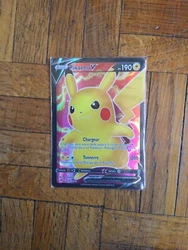 Carte Pokémon Pikachu V 186/185.