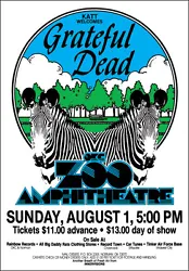 A great image for a great concert for a great band. As anyone who has seen the Dead knows, it wasnt just a concert, it...