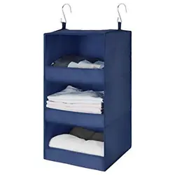3-shelf organizer works great in RV closet, wire shelf, wardrobe for storing childrens clothes, underwear, towels,...