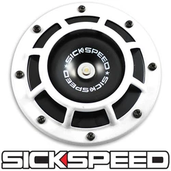 Super-loud disk horn from Sickspeed. Looks and sounds great on cars, trucks, or suvs. Let them know youre coming with...