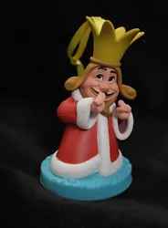 Disney Alice in Wonderland Christmas Ornament 2” PVC custom made with satin ribbon hanger. Excellent detail on faces...