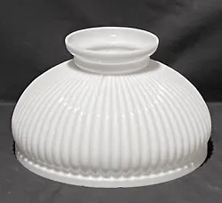 This is a super nice antique white milk glass Coleman lamp shade. The condition is excellent with no cracks. Sandpaper...