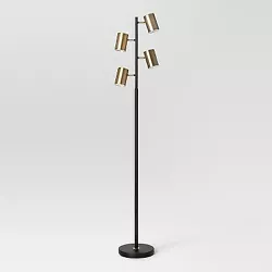 •Modern floor lamp lends sleek style to your living space •Touch sensor makes lamp easy to turn on and off...