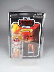 Superb example in mint conditions. Unpunched mint card, intact bubble. SHOCK TROOPER.