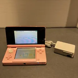 Nintendo 3DS Japanase Video Game Console - Pearl Pink. Preowned gently used, good working condition, includes after...