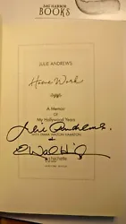 Great way to get a Mary Poppins autograph. This is hand signed by Julie Andrews. The book pictured is the exact one you...