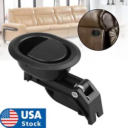 The release lever handle can fit most popular reclining sofas and chairs. Type:Release Lever Handle. 1 x Black Plastic...