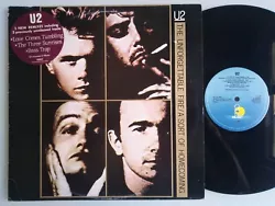 ARTISTE / U2-THE UNFORGETTABLE FIRE. SIDE A 1-THE THREE SUNRISES 2-THE UNFORGETTABLE FIRE. REFERENCE - ISLAND L 18002 +...