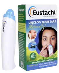 Eustachi Eustachian Tube Exerciser- Unclog Your Ears Naturally NEW In Box.