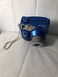 Polaroid 300 Instant Film Camera Blue - Tested Works!.