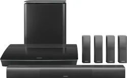 The best 5.1 system from Bose, made for your music, movies and TV and designed to sound every bit as stunning as it...