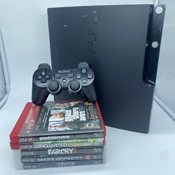 PS3 Console Bundle included everything you need to plug in and play! 160GB system comes with 1 OEM Sony DualShock 3...