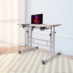 The adjustable table height provides an ergonomic workspace to stretch your legs comfortably, allowing you to say...