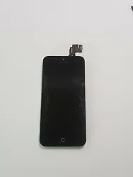 Ecran LCD Display Complète iPhone 5c Noir 100% Original Apple.