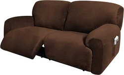 T-Shape 3 Seater Sofa Cover T-Shape Extra Wide 2 Seater Sofa Cover T-Shape 2 Seater Loveseat Sofa Cover T-Shape Single...