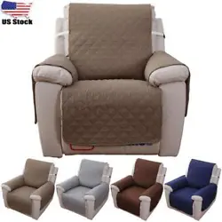 1/2/3Seater Sofa Couch Seat Bottom Covers Settee Recliner Cushion Slipcover Gray. Elastic Stretch Recliner Chair Covers...