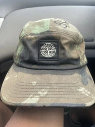 5 panel cap hat. one size fits all.