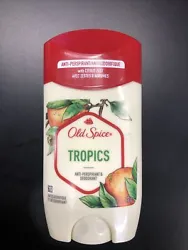 Old Spice Tropics Anti-Perspirant & Deodorant With Citrus Zest 73g Exp 11/30/22