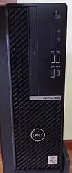 Computer tower (Optiplex 7090 SFF) and power cord only. Monitor, Keyboard, Mouse, External Speakers, Cables, or Other...