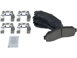 2003-2011 Ford Ranger. Notes: Ceramic Brake Pads. Position: Front. Hardware and grease included for a complete repair....