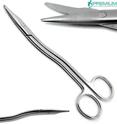 Heath Scissors S-Curved 6.25”, Working End 1.25”, Net Weight 1.6 oz.: Heath scissors are easily distinguishable...