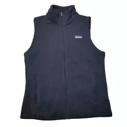 Patagonia Gray Full Zip Vest Women Size Small Style 25886. Has CoStar Group Logo Embroidered in the back of Vest as...