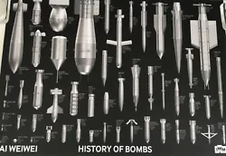 Artist: Ai Weiwei. Title: History of Bombs. Limited edition of 1000.