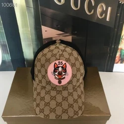 Gucci GG Logo Baseball Cap Hat Khaki. Made in Italy. Fully lined.