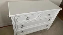 In good condition. Color : Frosting. Night Stand.