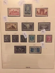 timbres france ,1929/33 lot 17.