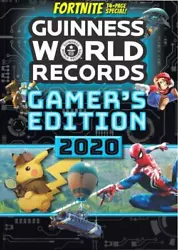 Guinness World Records: Gamers Edition 2020by Guinness World RecordsPages are clean and are not marred by notes or...